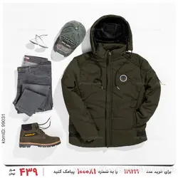کاپشن مردانه Zima مدل 21720