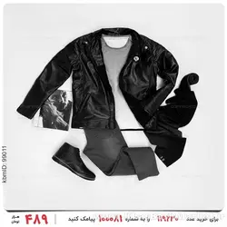 کاپشن چرمی مردانه Mason مدل 21643