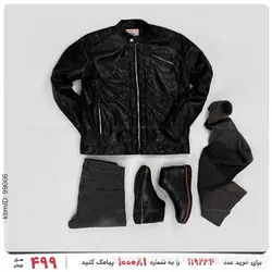 کاپشن چرمی مردانه Floy مدل 21642