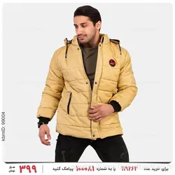 کاپشن مردانه Nika مدل 21639