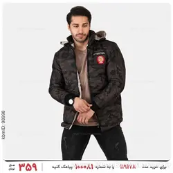 کاپشن ارتشی مردانه مدل 21584