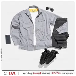 پیراهن مردانه Stark مدل 24332