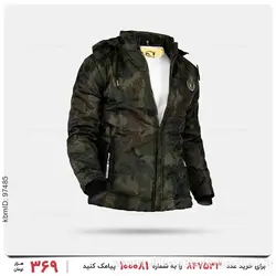 کاپشن ارتشی مردانه مدل 24266