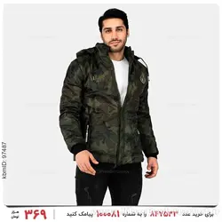 کاپشن ارتشی مردانه مدل 24266