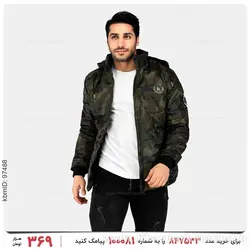 کاپشن ارتشی مردانه مدل 24266