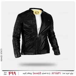 کاپشن چرمی مردانه Chanel مدل 24230