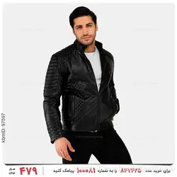 کاپشن چرمی مردانه Sevin مدل 24222