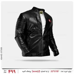 کاپشن چرمی مردانه Rayan مدل 24170