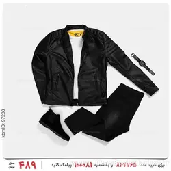 کاپشن چرمی مردانه Marta مدل 23948