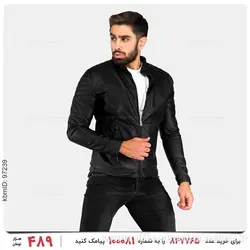 کاپشن چرمی مردانه Marta مدل 23948