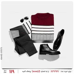 بافت مردانه Enzo مدل 23986