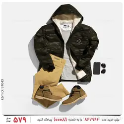 کاپشن ارتشی مردانه مدل23682