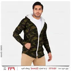 سویشرت ارتشی مردانه مدل 23389