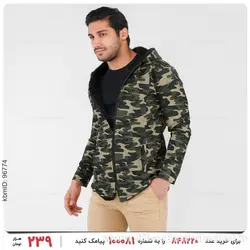 سویشرت ارتشی مردانه مدل 23388