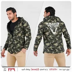 سویشرت ارتشی مردانه مدل 23388