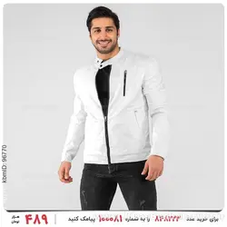 کاپشن چرمی مردانه Rayan مدل 23105
