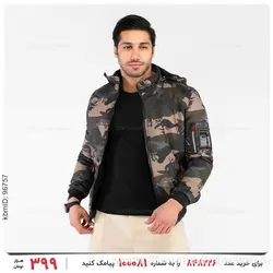 کاپشن ارتشی مردانه مدل 23078