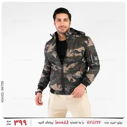 کاپشن ارتشی مردانه مدل 23078