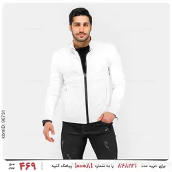 کاپشن چرمی مردانه Alvin مدل 23055