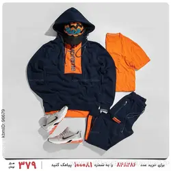 ست سویشرت و شلوار مردانه Supreme مدل 22522