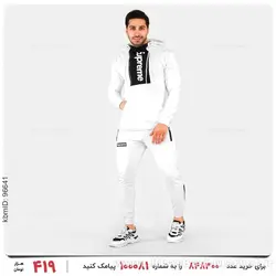 ست سویشرت و شلوار مردانه Supreme مدل 22533
