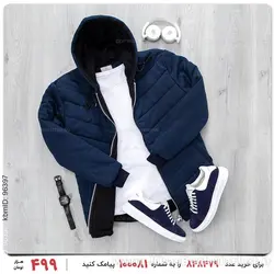 کاپشن مردانه Araz مدل 16642