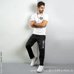 شلوار مردانه مشکی (T) مدل Nicce