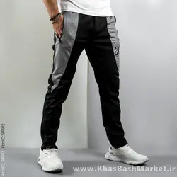 شلوار مردانه مشکی طوسی (T) مدل RDS