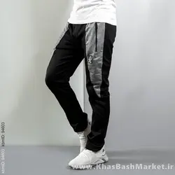 شلوار مردانه مشکی طوسی (T) مدل RDS