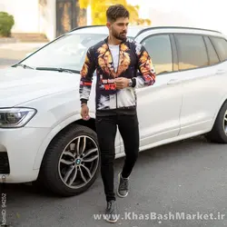 سوییشرت مردانه طرح شیر مدل Way