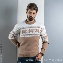 پلیور مردانه (T) کرم مدل Servin