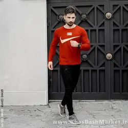 تیشرت آستین بلند مردانه Nike قرمز مدل A77