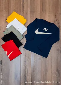 تیشرت آستین بلند مردانه Nike قرمز مدل A77