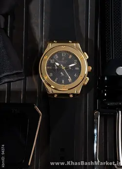 ساعت مچی Hublot طلایی مدل C70