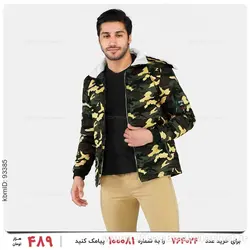 کاپشن ارتشی مردانه مدل 23585