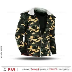کاپشن ارتشی مردانه مدل 23585