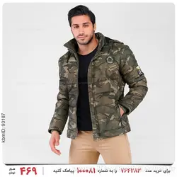 کاپشن ارتشی مردانه مدل 23545