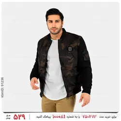 کاپشن ارتشی مردانه مدل 24075