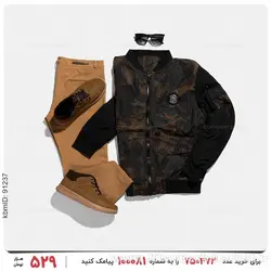 کاپشن ارتشی مردانه مدل 24075