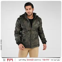 کاپشن ارتشی مردانه مدل 23613