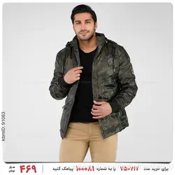 کاپشن ارتشی مردانه مدل 23613
