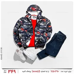 کاپشن مردانه Supreme مدل 23750