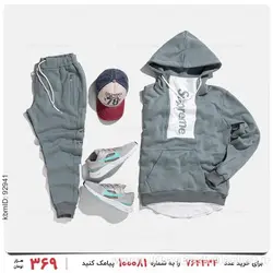 ست سویشرت و شلوار مردانه Supreme مدل 22523