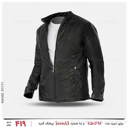 کاپشن چرمی مردانه Alvin مدل 23996
