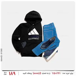 سویشرت مردانه Adidas مدل 24018