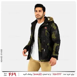 کاپشن ارتشی مردانه مدل 24079