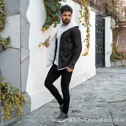 شنل خز سفید مردانه مدل venit