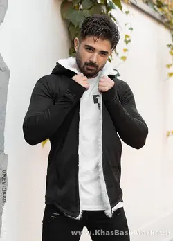 شنل خز سفید مردانه مدل venit