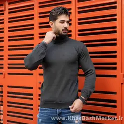 پلیور یقه اسکی قهوه ای(T) مردانه مدلborin
