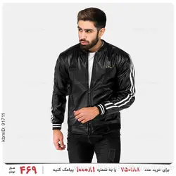کاپشن چرمی مردانه Adidas مدل 23747